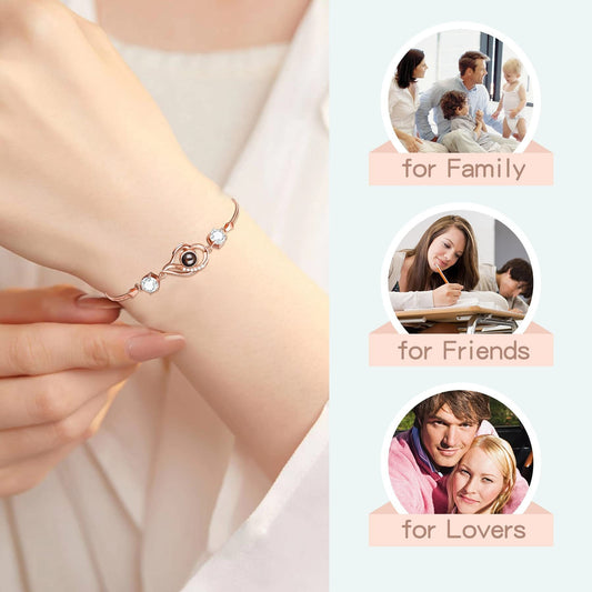 I Love You Nano Projection Bracelet