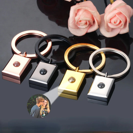 Customized Square Keychain Pendant